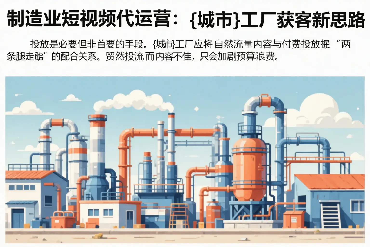 制造业短视频代运营：银州工厂获客新思路